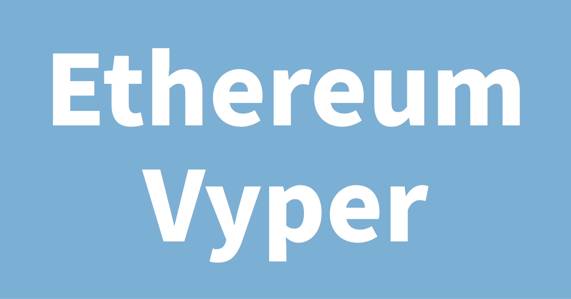 Ethereum Vyper